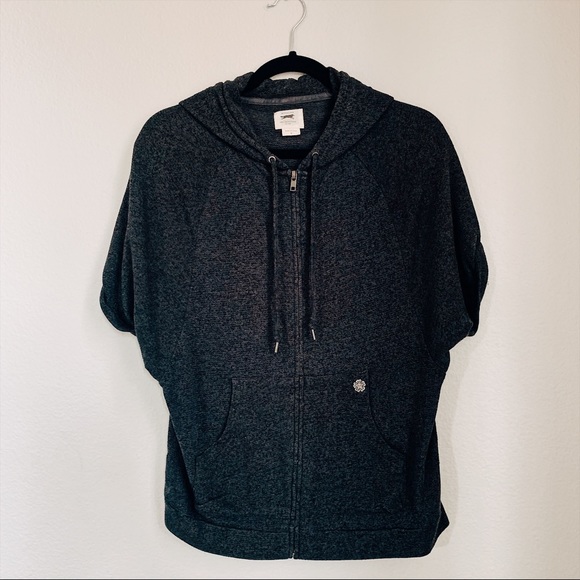 OBEY PROPAGANDA zip up charcoal hoodie - Picture 3 of 8